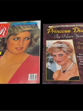Vintage Royal Monthly 1988 & Princess Diana 1998 Magazines